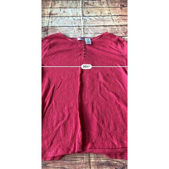 White Stag Women’s Button Blouse 22W/24W - Picture 5 of 6